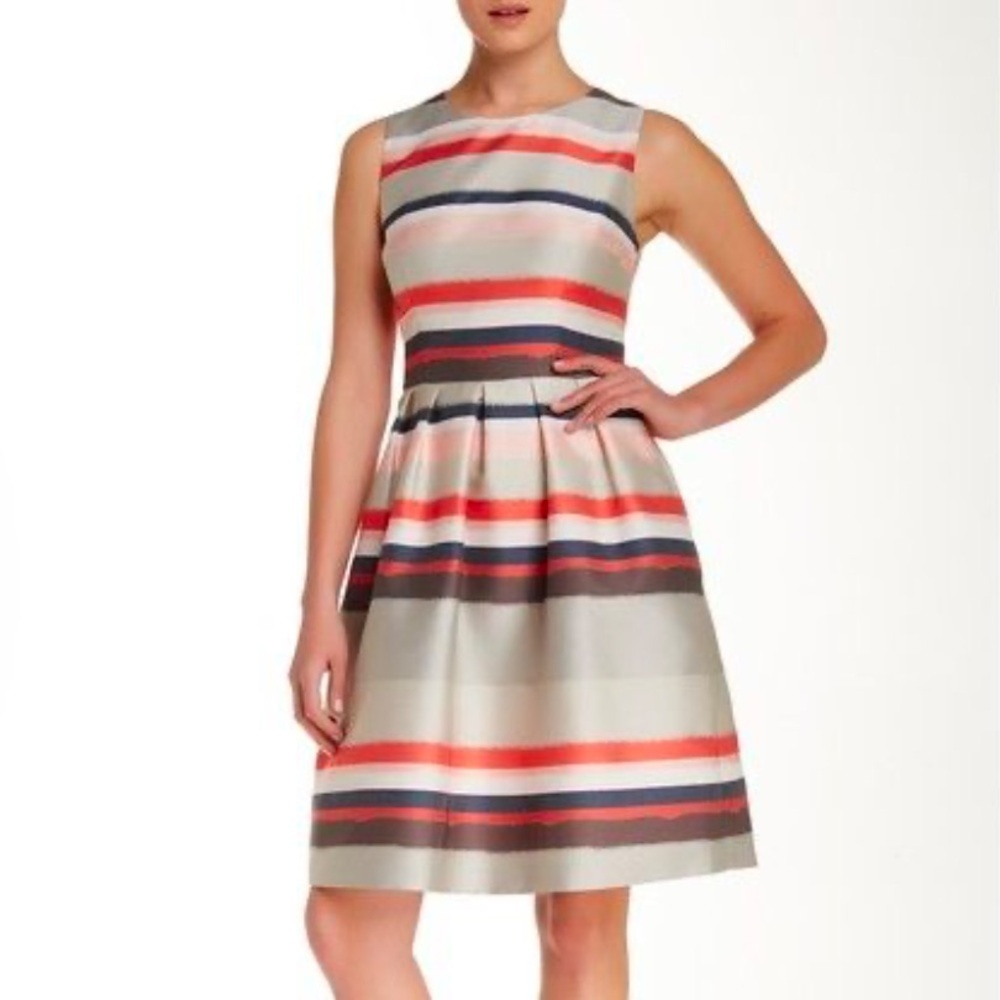 Hugo Boss Striped Dress Recent Label - image 1